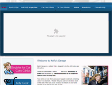 Tablet Screenshot of kellysgarageagr.ca